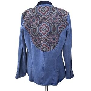 Patchwork tapestry jacket, NWT, bohemian, artsy, cottagecore, bohemian, festival
